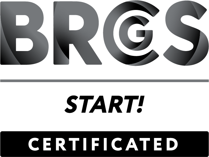 BRCGS START! Certificated